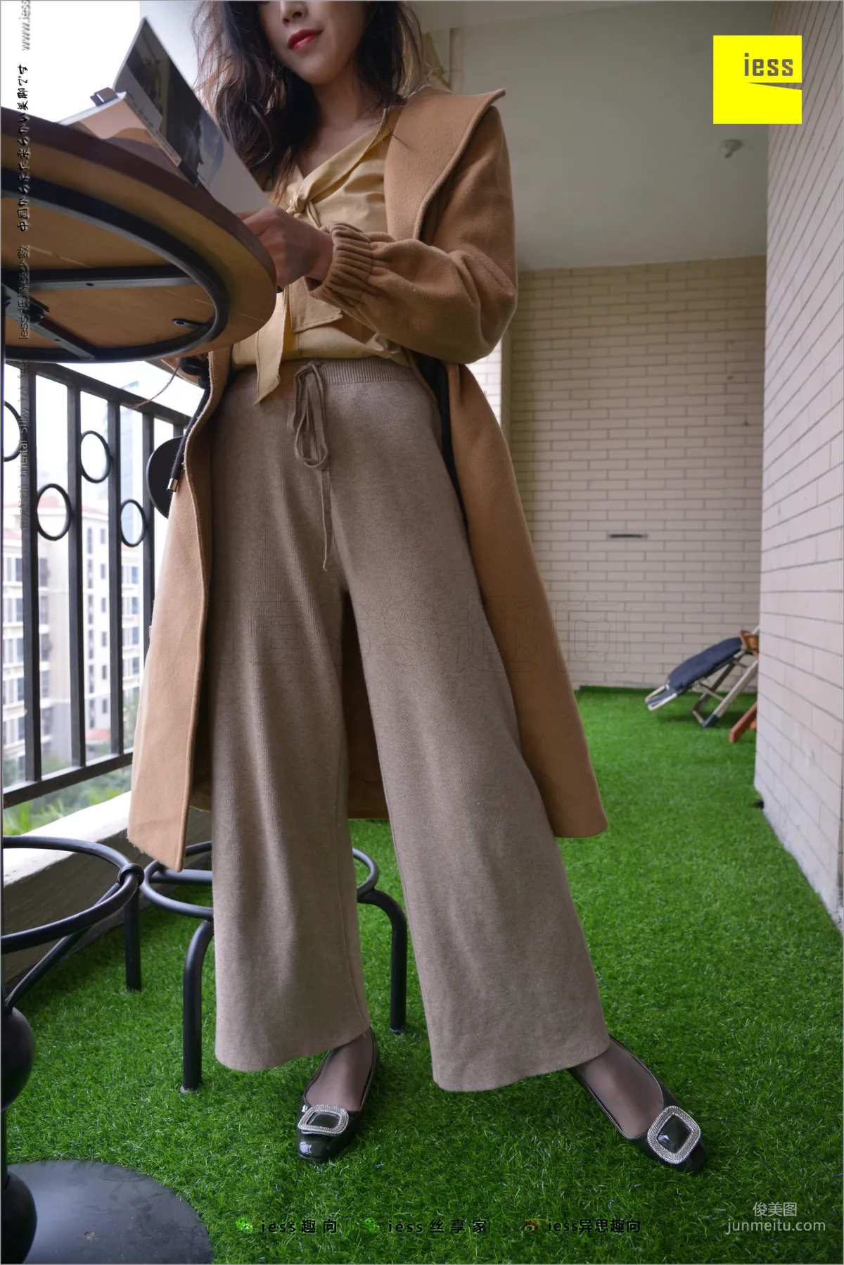 Xiao Yu 'Xiao Yu, Boat Socks, Short Stockings and Flats' Simplified Version [IESS] Silk Legs Bento 218 Photo Set photo 50
