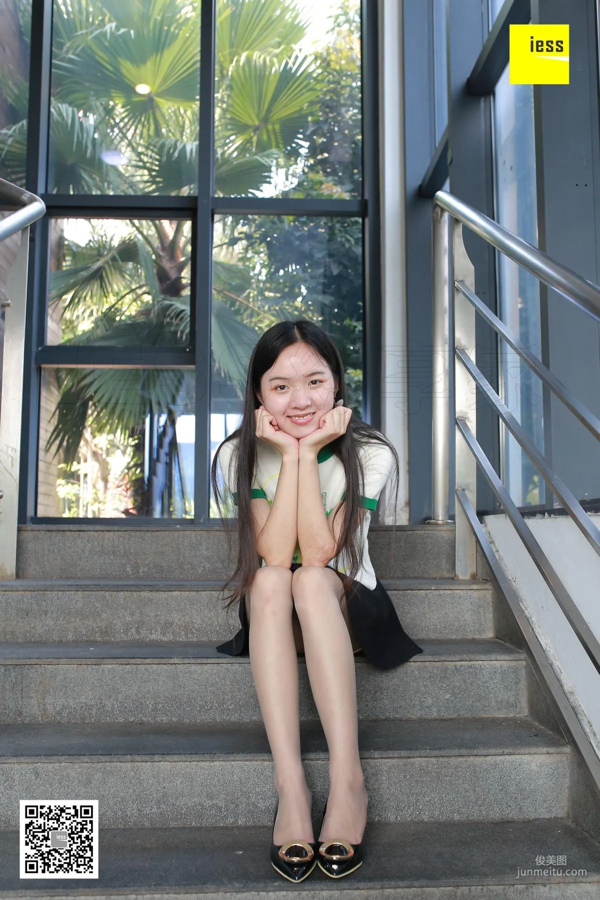 Mu Mu Gray Stockings Fresh Beautiful Feet [IESS] Silk Enjoyer 191 Photo Set photo 89