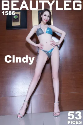腿模Cindy《泳裝高跟+黑絲美腿》 [Beautyleg] No.1586 寫真集