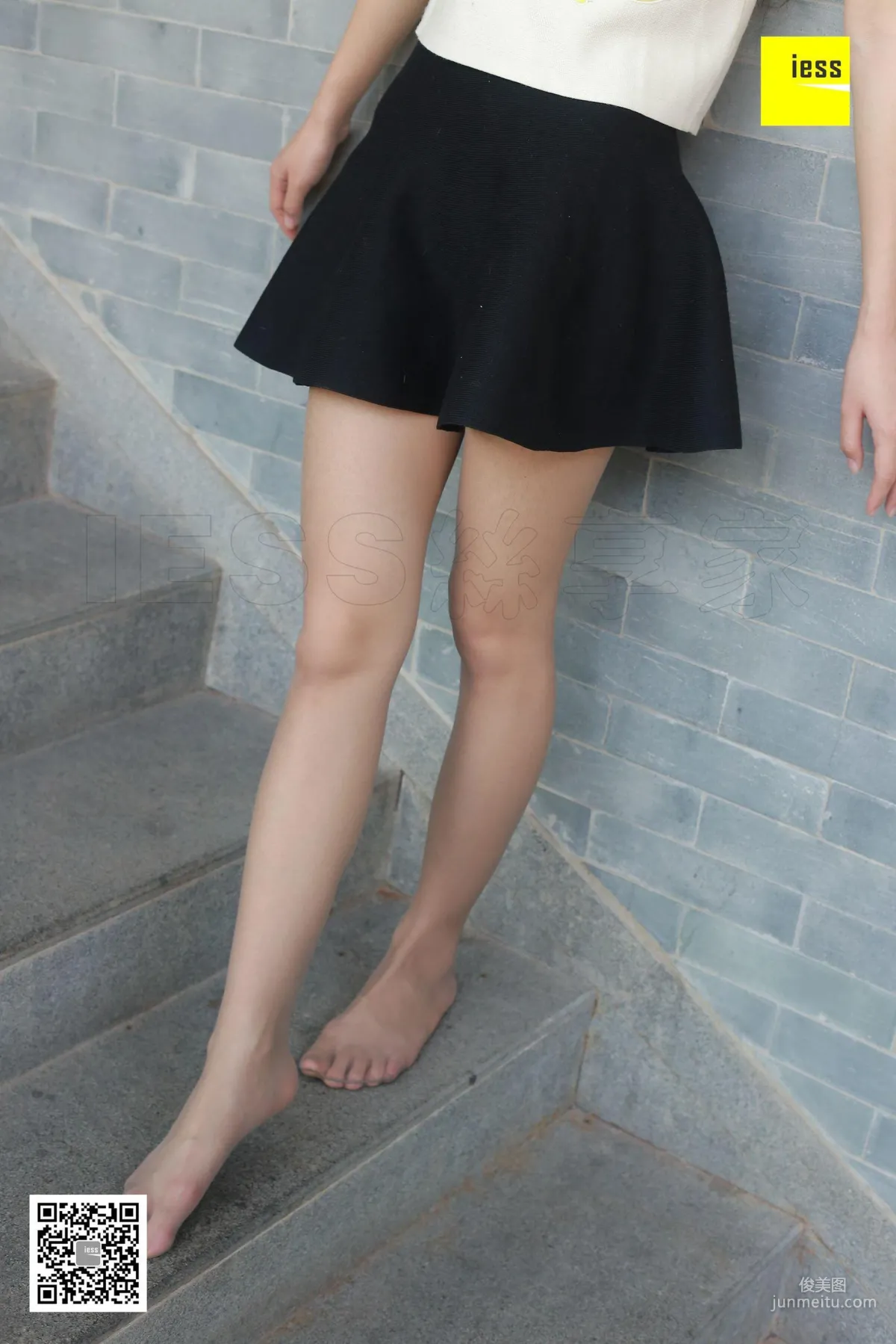 Mu Mu Gray Stockings Fresh Beautiful Feet [IESS] Silk Enjoyer 191 Photo Set photo 90