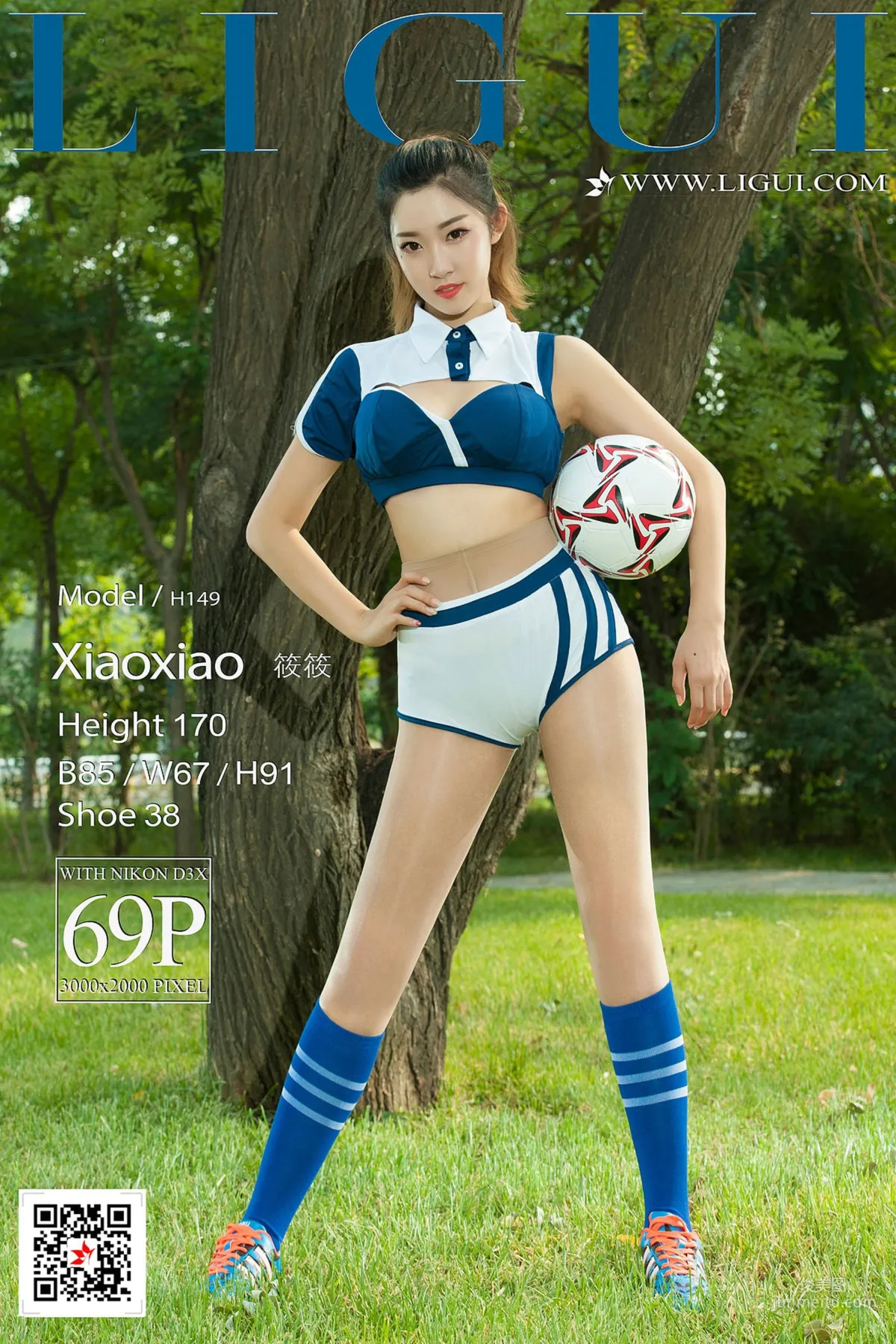 Model 筱筱《球场少女》 [丽柜Ligui] 写真集10