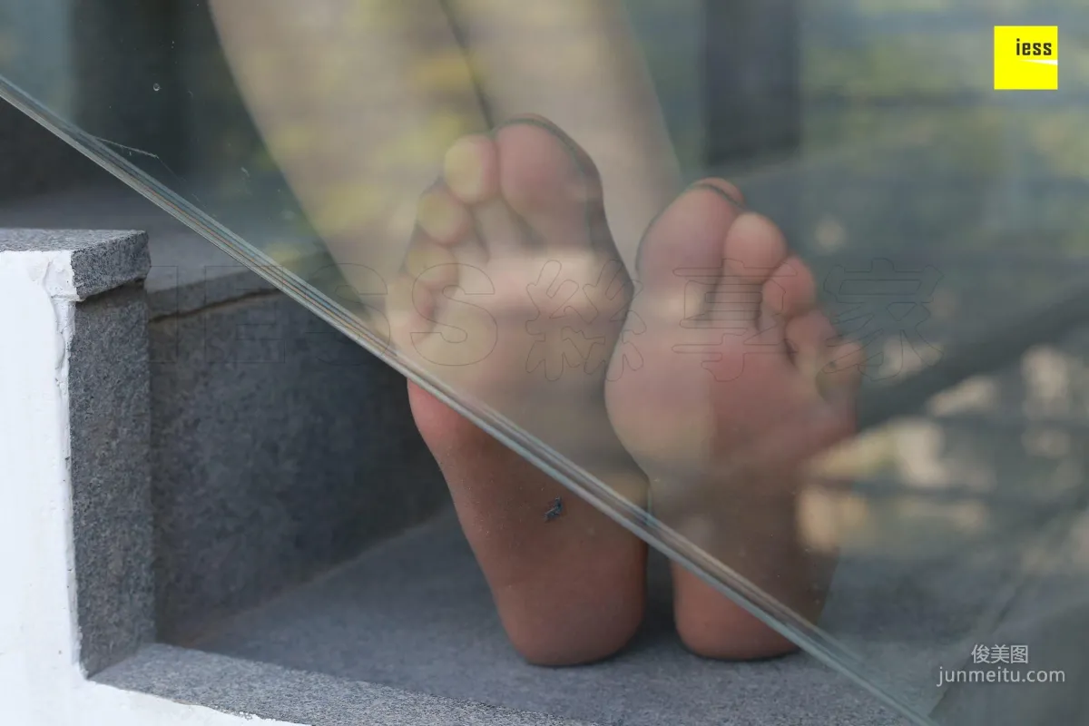 Mu Mu Gray Stockings Fresh Beautiful Feet [IESS] Silk Enjoyer 191 Photo Set photo 61