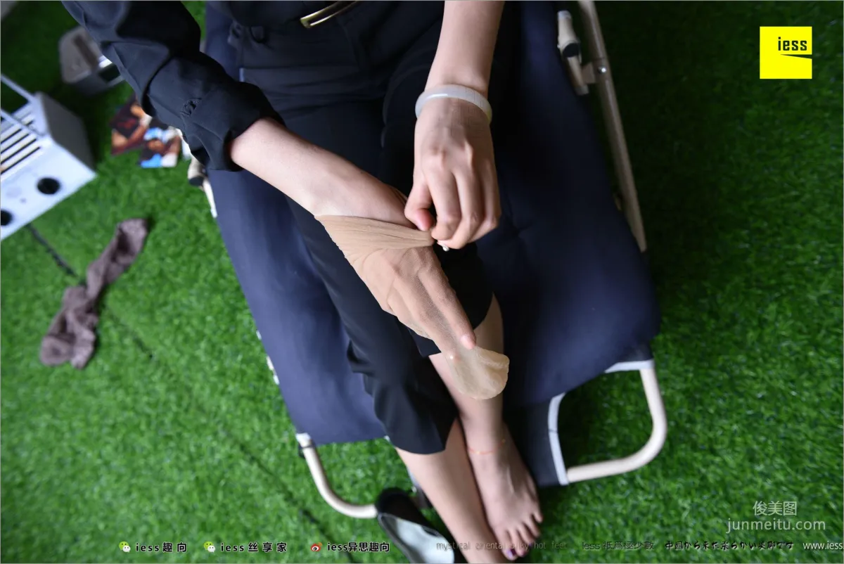 Hua Hua, Mid-Calf Stockings, The Beauty of the Unpopular [IESS] Silk Feet Bento 214, Photo Set photo 53