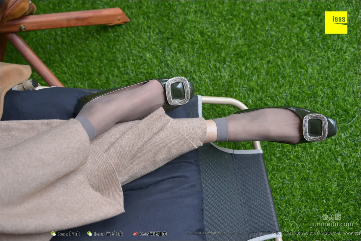 Xiao Yu 'Xiao Yu, Boat Socks, Short Stockings and Flats' Simplified Version [IESS] Silk Legs Bento 218 Photo Set photo 44