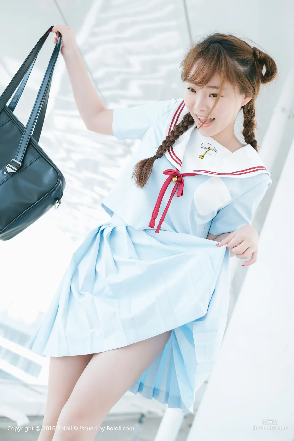 柳侑绮《日系校服少女》 [激萌文化Kimoe] Vol.025 寫真集 36