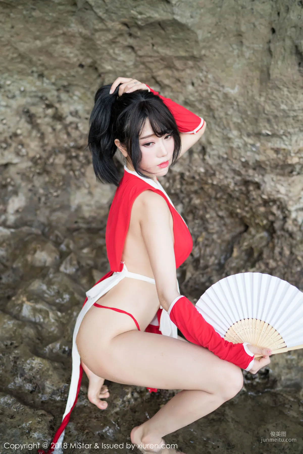 Dou Douliang Outdoor Shoot COS Mai Shiranui and DVA [MiStar] VOL.215 Photo Set photo 20