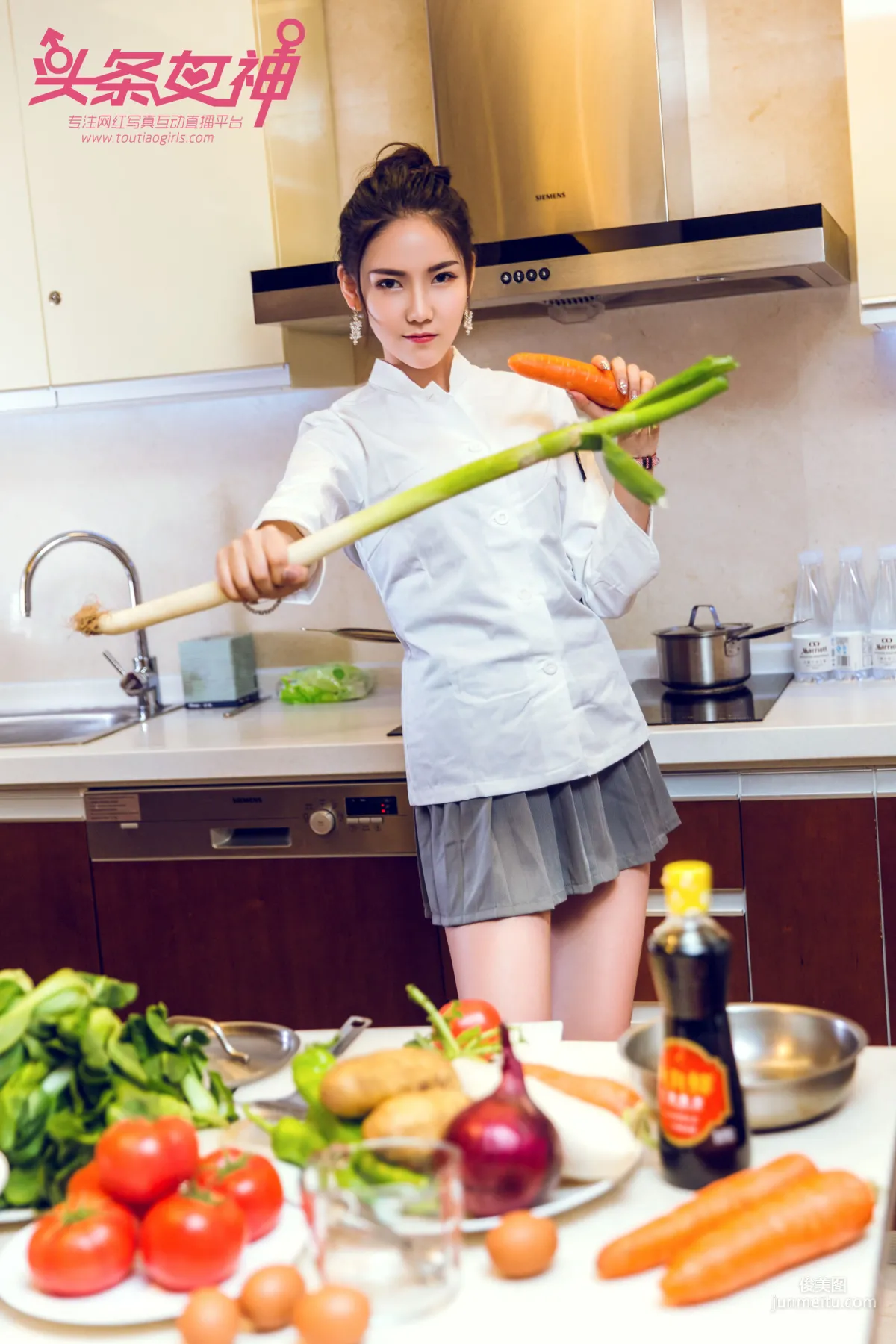 Feng Xuejiao, Goddess Chef [TouTiao Goddess] Photo Set photo 5