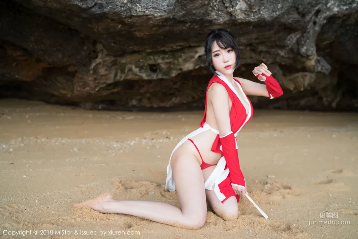 Dou Douliang Outdoor Shoot COS Mai Shiranui and DVA [MiStar] VOL.215 Photo Set photo 10