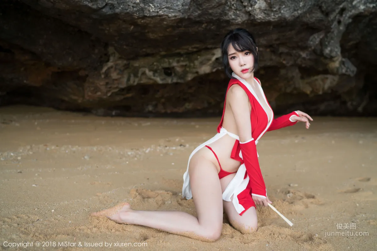 Dou Douliang Outdoor Shoot COS Mai Shiranui and DVA [MiStar] VOL.215 Photo Set photo 5