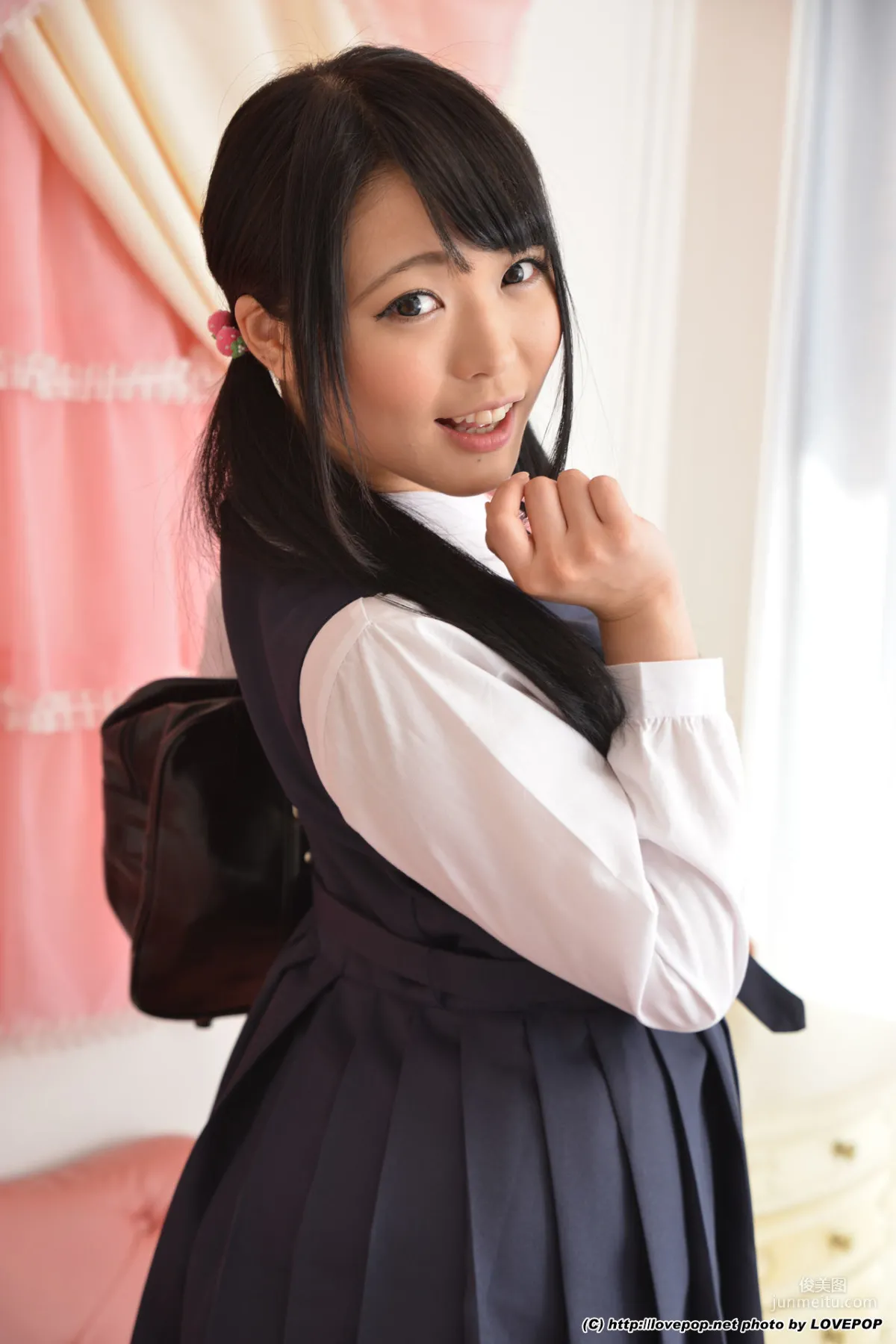 [LovePop] Yui Kawagoe Yui Kawagoe Student Temptation Photo Set photo 9
