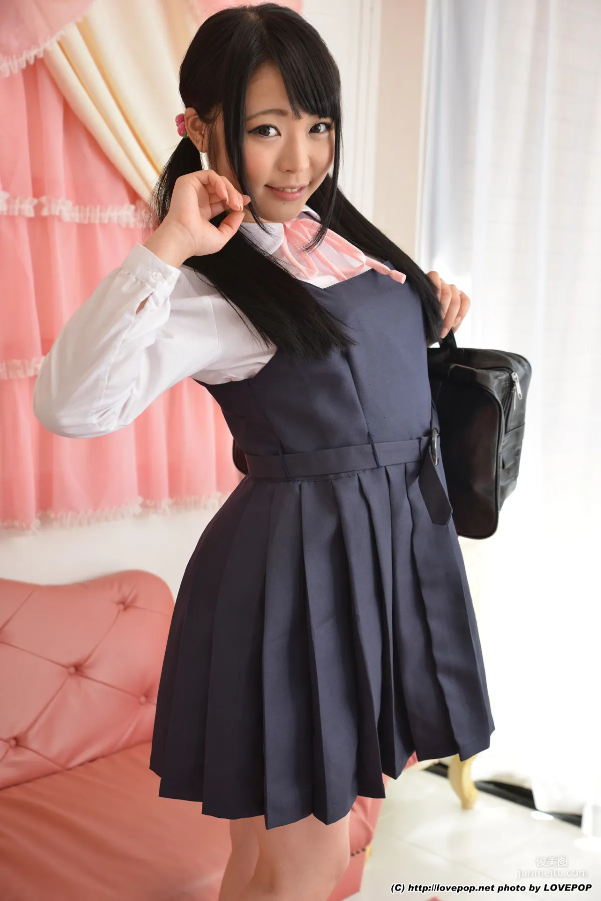 [LovePop] Yui Kawagoe Yui Kawagoe Student Temptation Photo Set photo 6