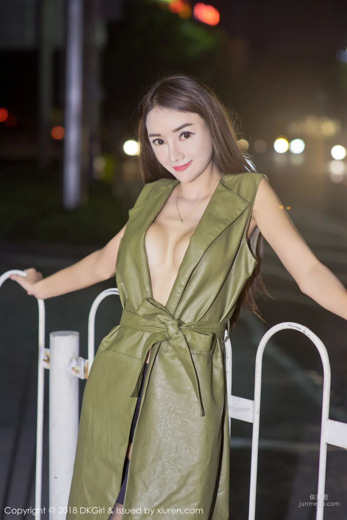 Jiexier jessie Big Bust Beauty Guangzhou Night Exposure [DKGirl] Vol.059 Photo Set photo 17
