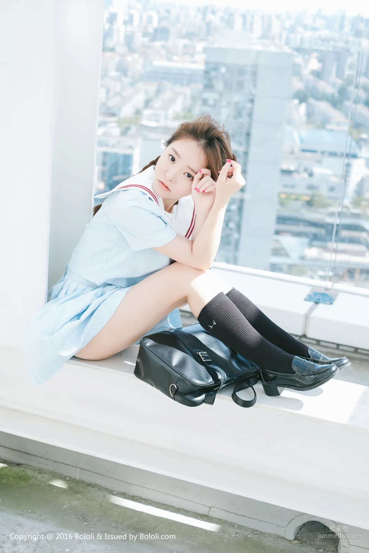 柳侑绮《日系校服少女》 [激萌文化Kimoe] Vol.025 寫真集 31