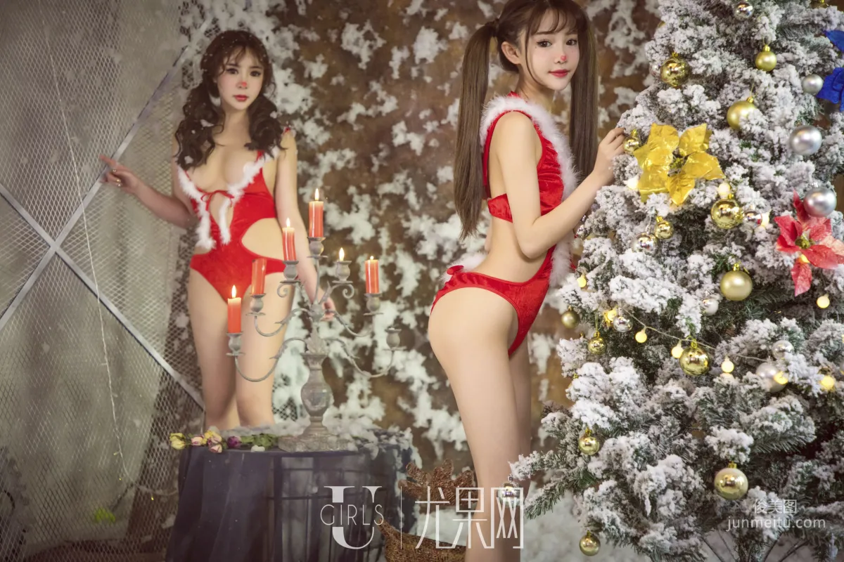 Tina&小兔《聖誕波》 [尤果Ugirls] T028 寫真集 8