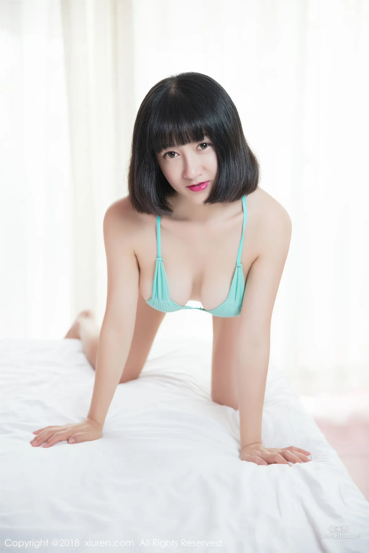 Xiao Tange "Bikini + Camel Toe Lingerie Sexy Temptation Series" [XiuRen] No.967 Photo Set photo 25