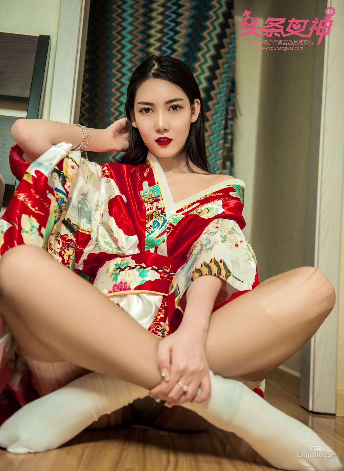 Feng Xuejiao "The Charm of Kimono" [TouTiao Goddess] Photo Set photo 42