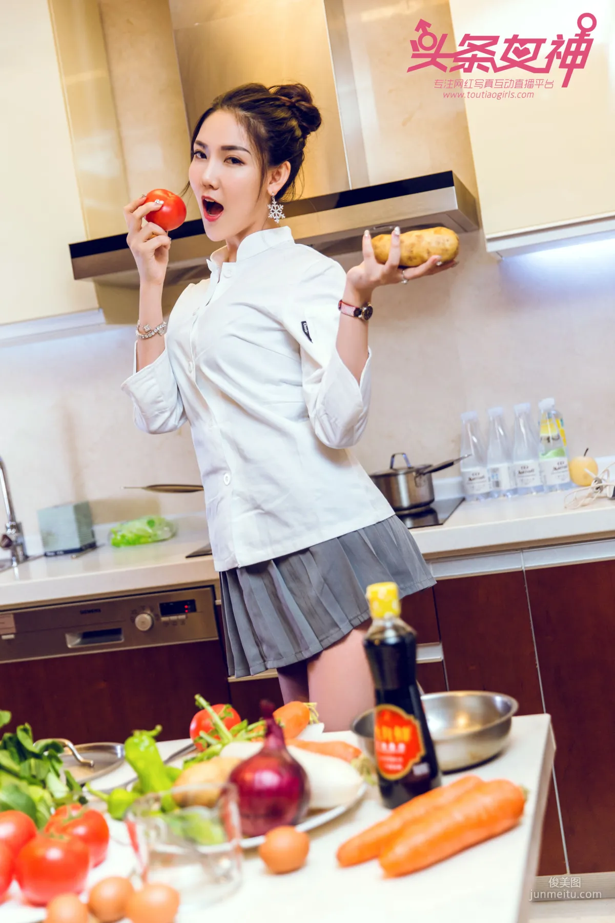 Feng Xuejiao, Goddess Chef [TouTiao Goddess] Photo Set photo 6