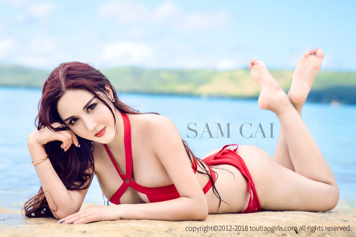 Cai Nan Saipan Style [TouTiao Goddess] Photo Set photo 13