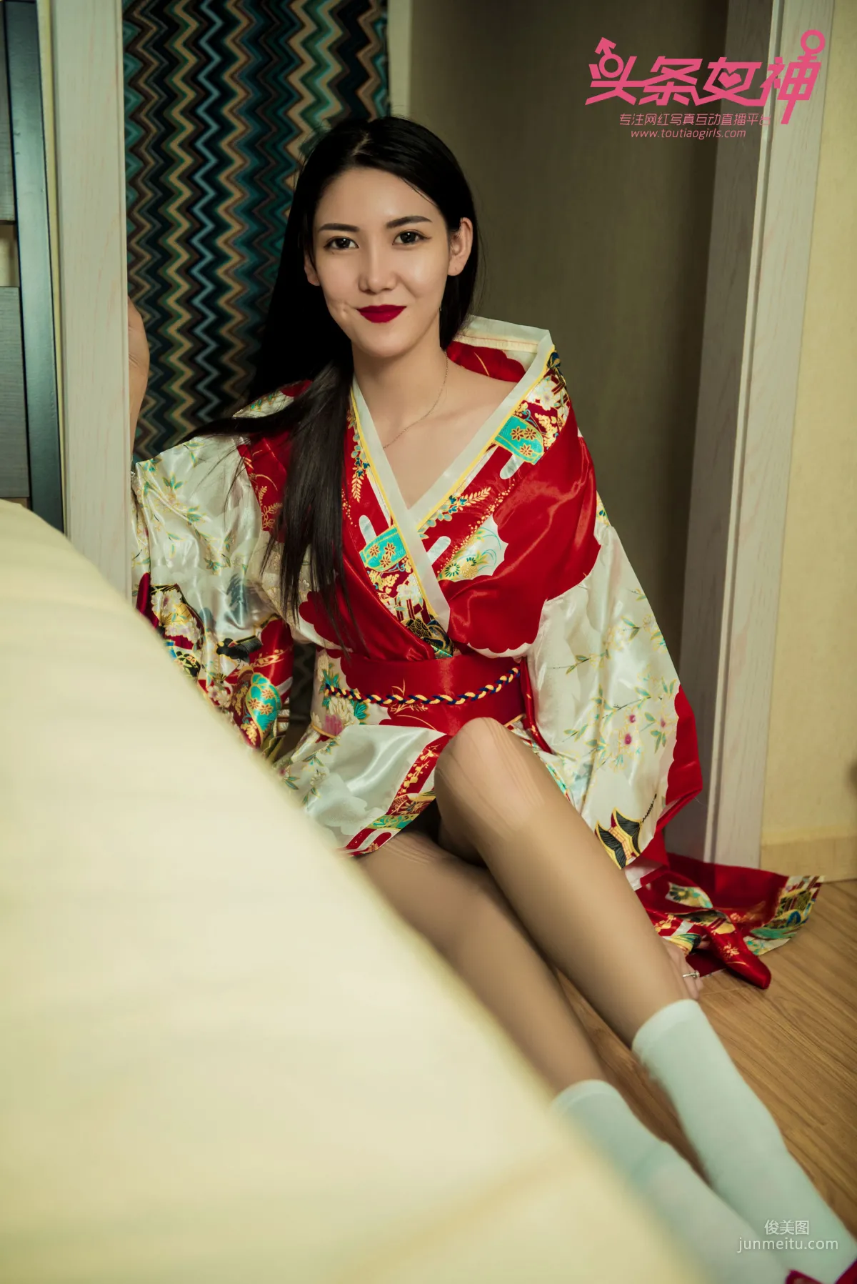 Feng Xuejiao "The Charm of Kimono" [TouTiao Goddess] Photo Set photo 34