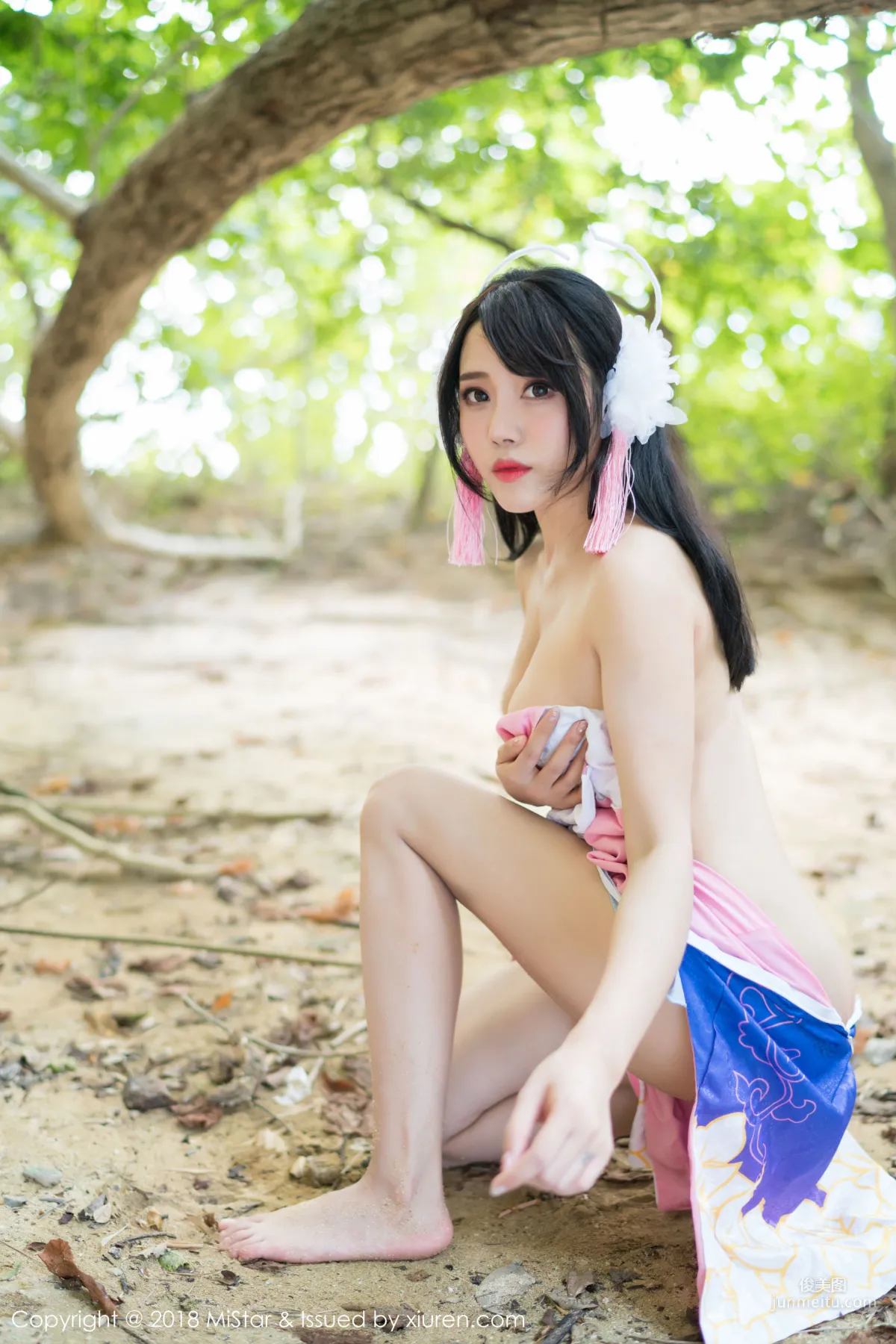 Dou Douliang Outdoor Shoot COS Mai Shiranui and DVA [MiStar] VOL.215 Photo Set photo 48