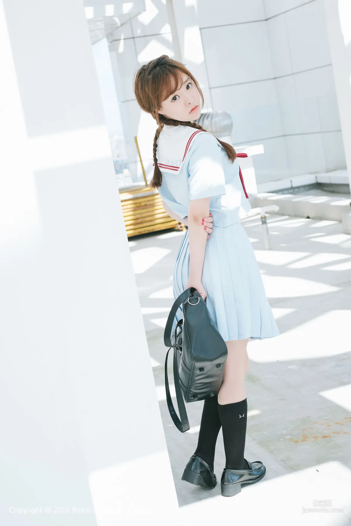 柳侑绮《日系校服少女》 [激萌文化Kimoe] Vol.025 寫真集 14
