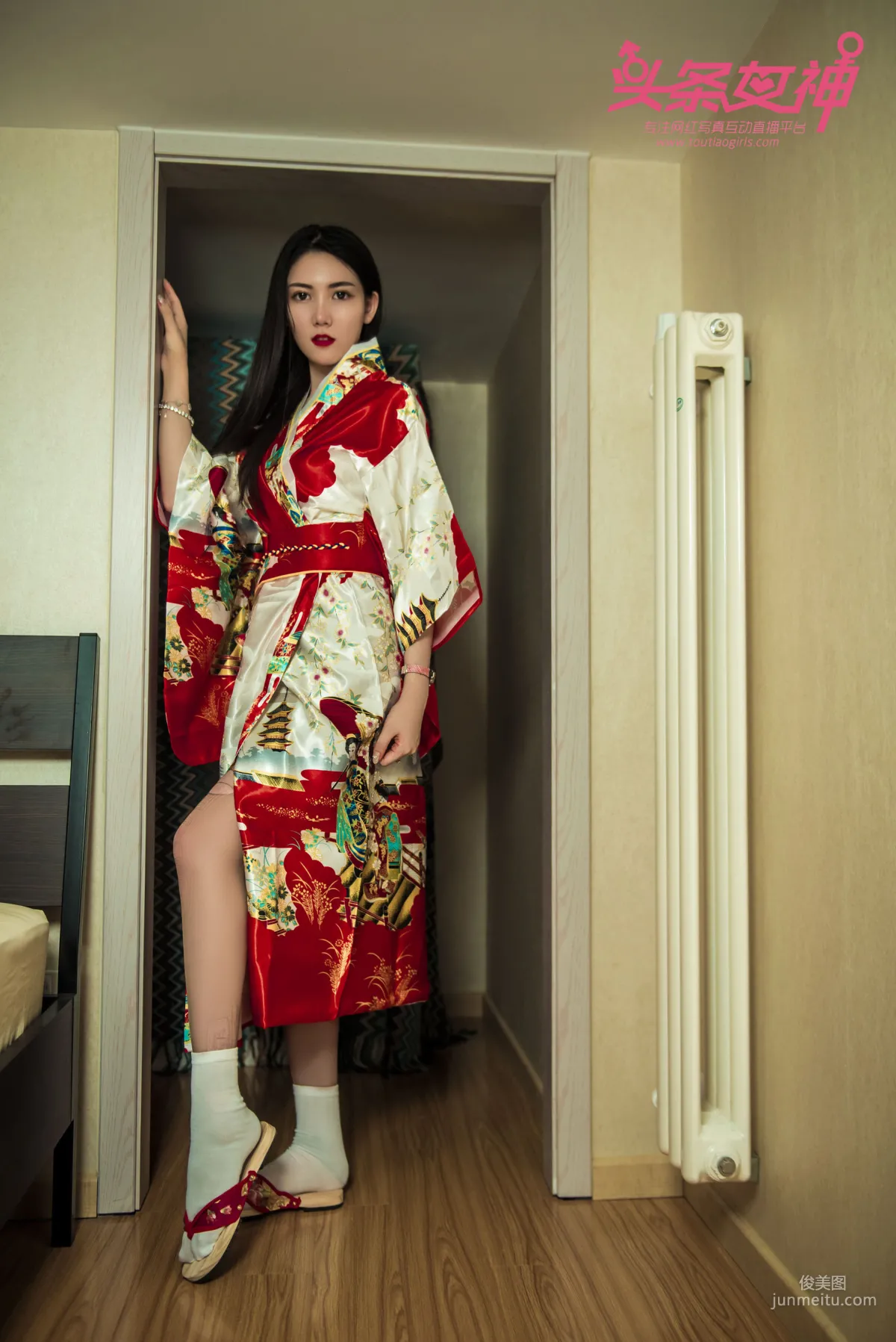 Feng Xuejiao "The Charm of Kimono" [TouTiao Goddess] Photo Set photo 31