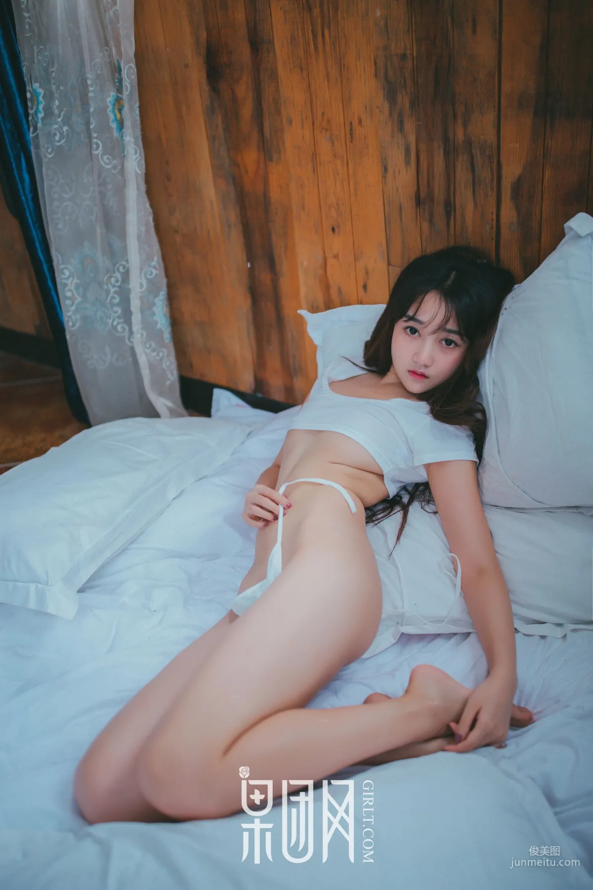 Height and Face and Figure, Perfect Girl Next Door Surprise Debut! [Girlt] Xiong Chuan Ji Xin No.017 Photo Set photo 23