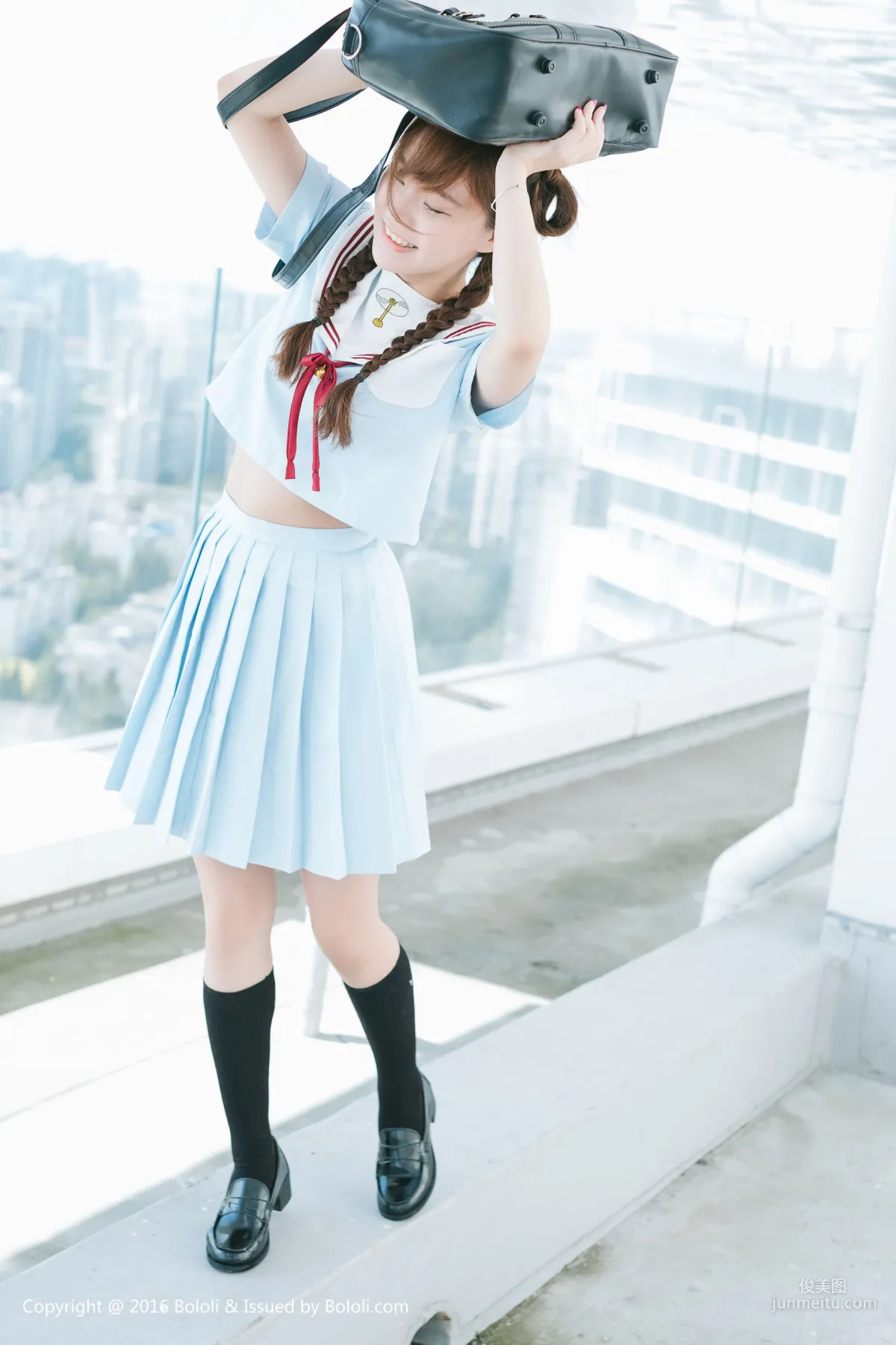 柳侑绮《日系校服少女》 [激萌文化Kimoe] Vol.025 寫真集 25