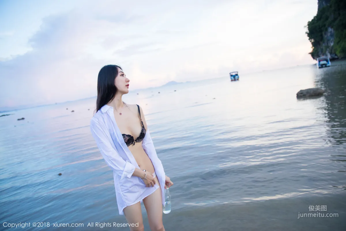 Xiao Reba 'White Shirt and Lace Lingerie Series' [XiuRen] No.962 Photo Set photo 39