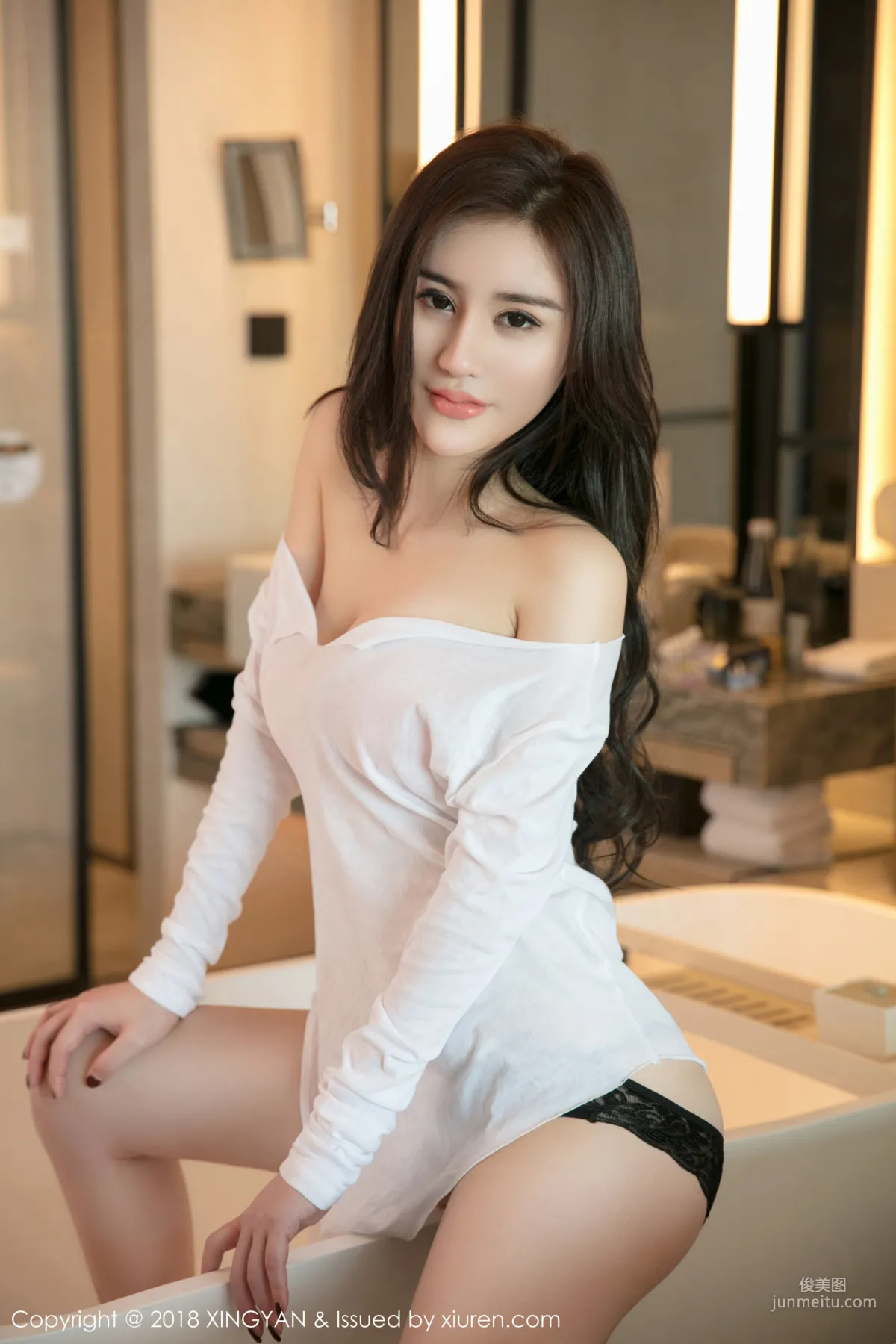 Huang Hanna, Temptation That Makes It Hard to Breathe [XingYan] Vol.041 Photo Set photo 9