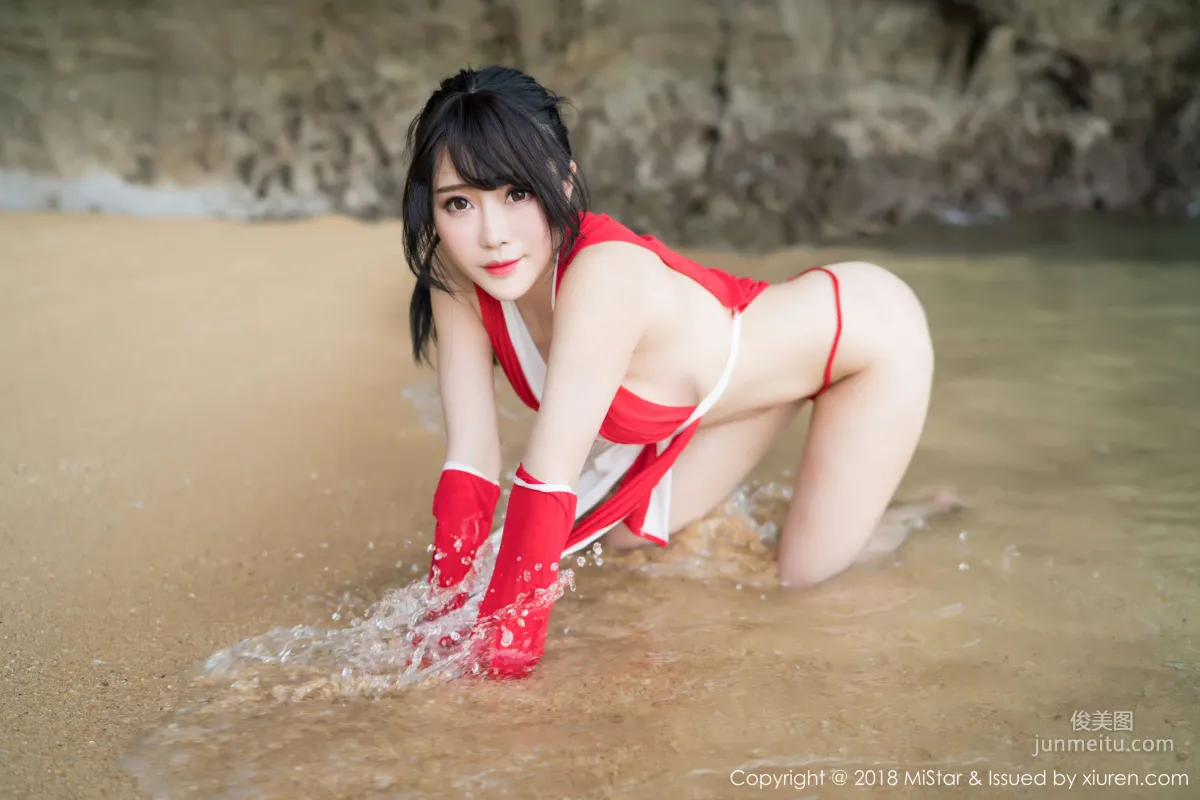 Dou Douliang Outdoor Shoot COS Mai Shiranui and DVA [MiStar] VOL.215 Photo Set photo 24