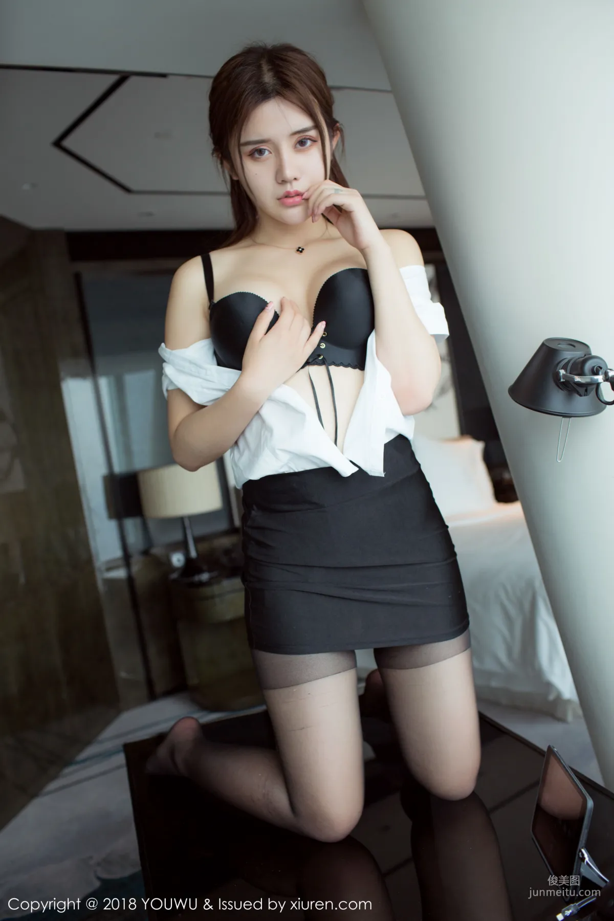 Rabbit Nina (Zhuo Yaqi) "Sexy Female Secretary" [YouWu] VOL.081 Photo Set photo 17