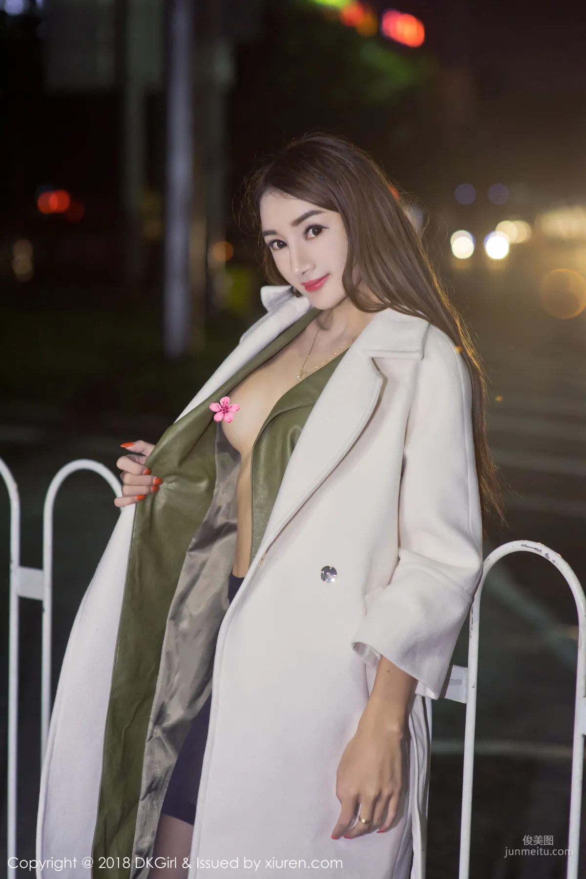 Jiexier jessie Big Bust Beauty Guangzhou Night Exposure [DKGirl] Vol.059 Photo Set photo 10