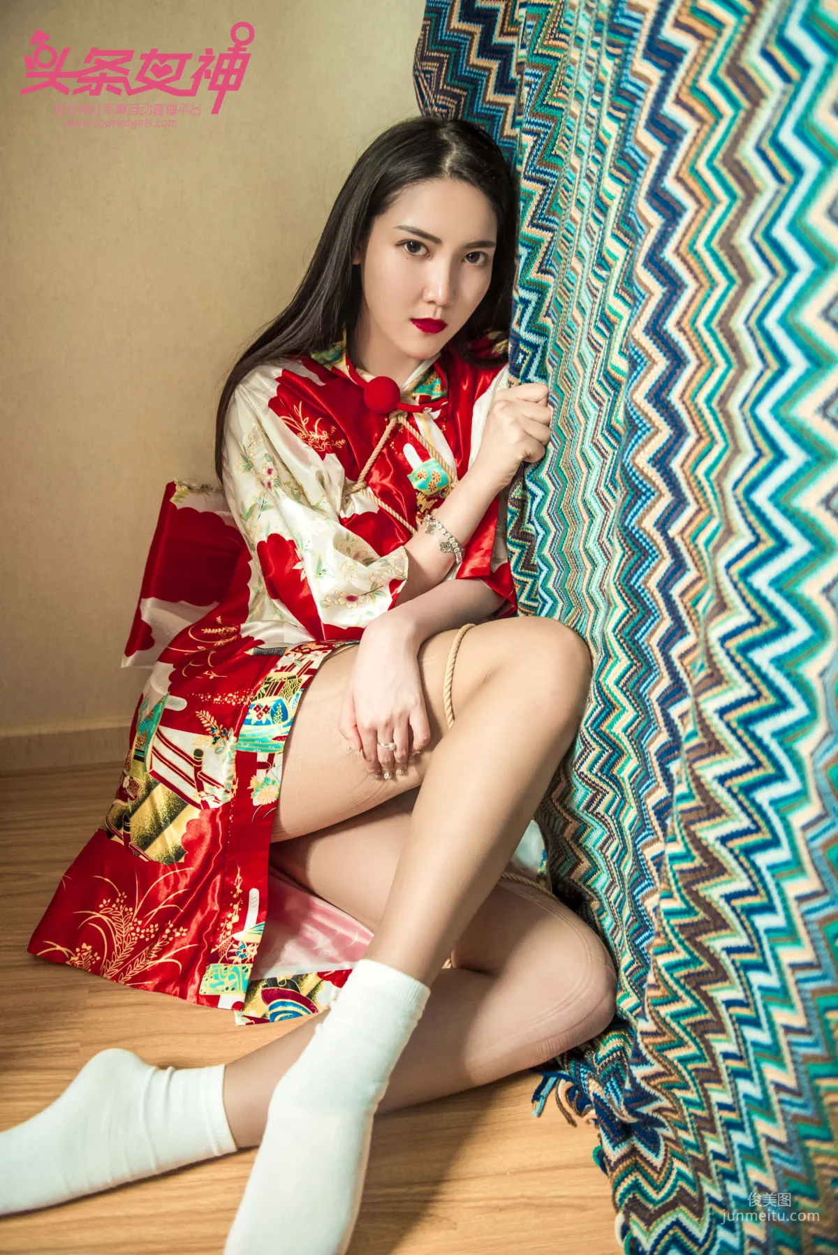 Feng Xuejiao "The Charm of Kimono" [TouTiao Goddess] Photo Set photo 53