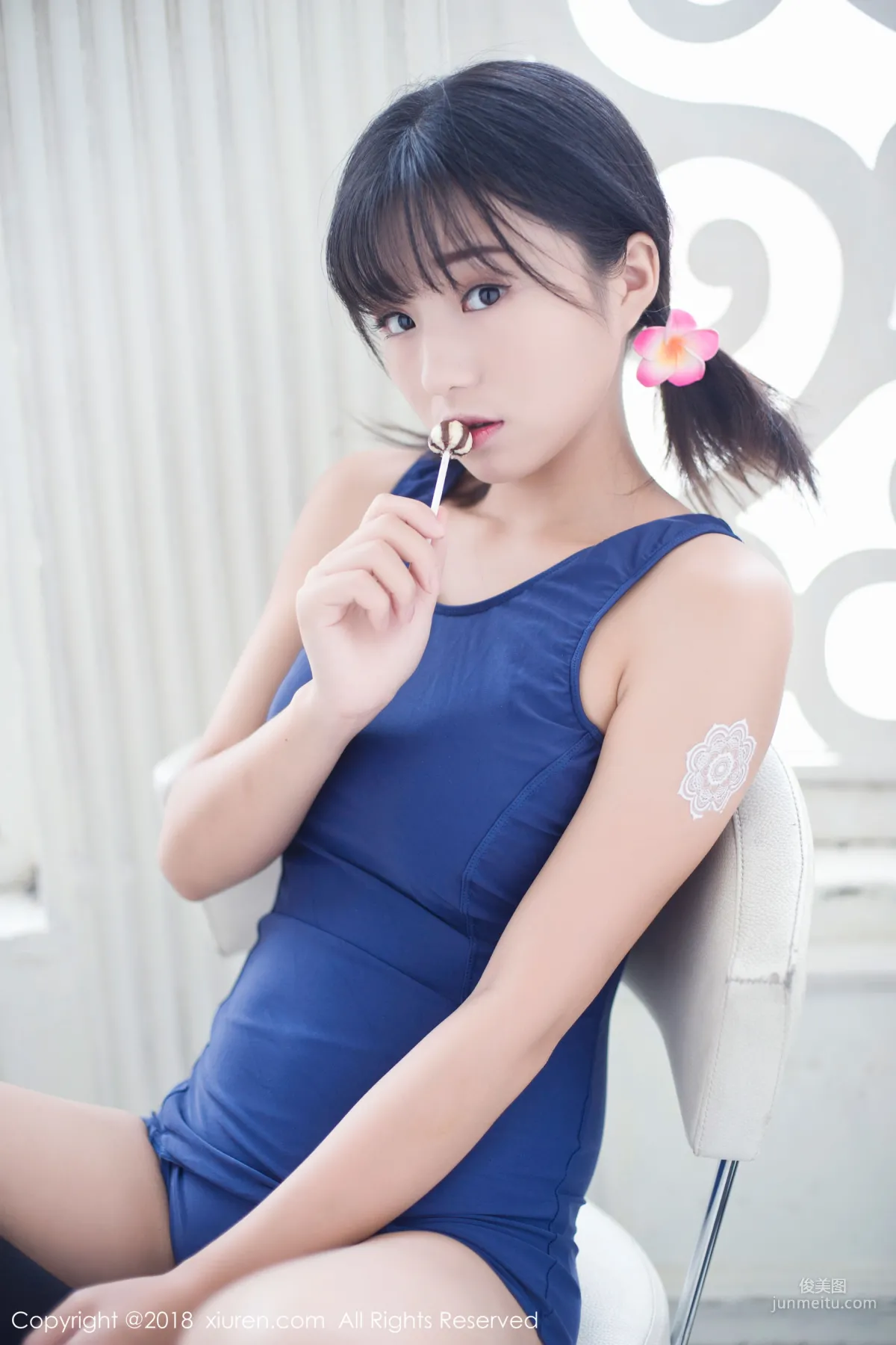 倉井優香《吹彈可破的小女孩》 [秀人XIUREN] No.950 寫真集 39