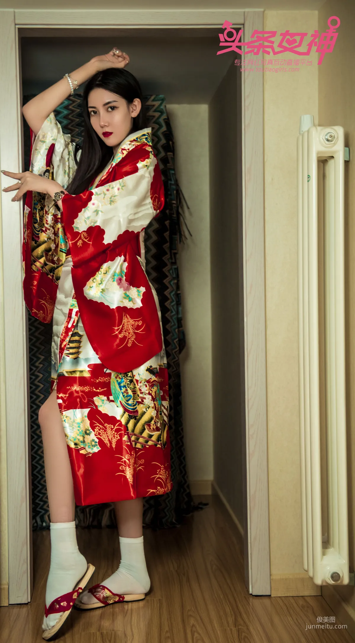 Feng Xuejiao "The Charm of Kimono" [TouTiao Goddess] Photo Set photo 32