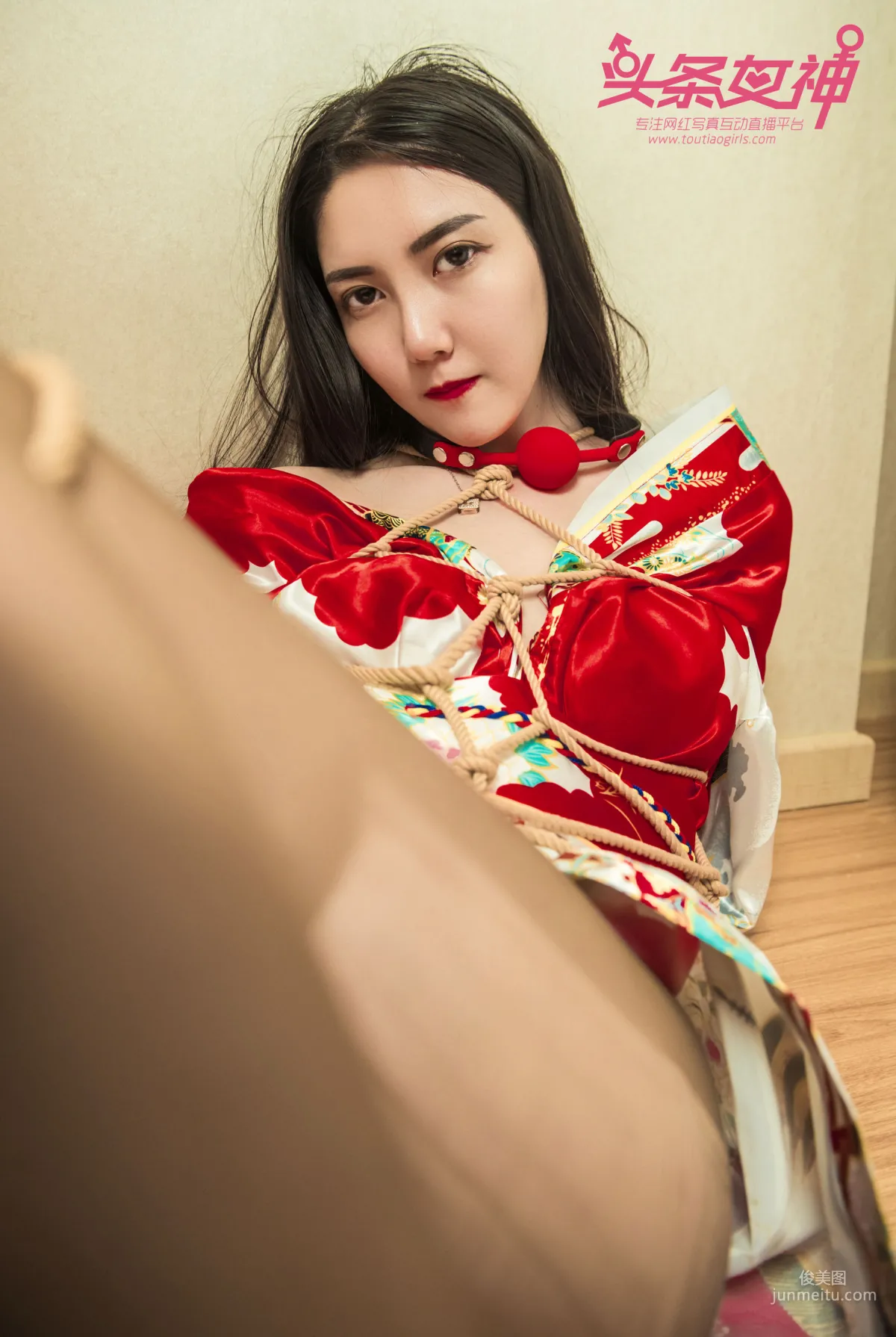 Feng Xuejiao "The Charm of Kimono" [TouTiao Goddess] Photo Set photo 60
