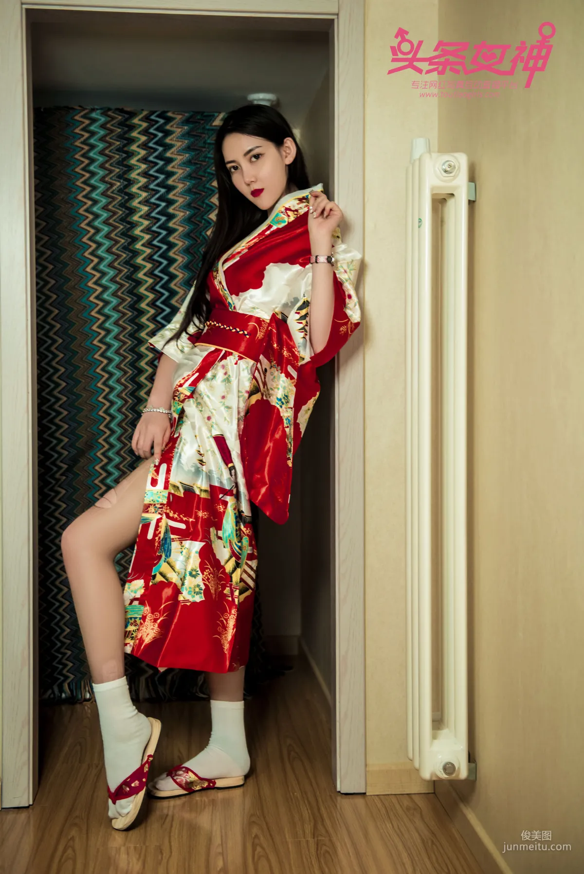 Feng Xuejiao "The Charm of Kimono" [TouTiao Goddess] Photo Set photo 33