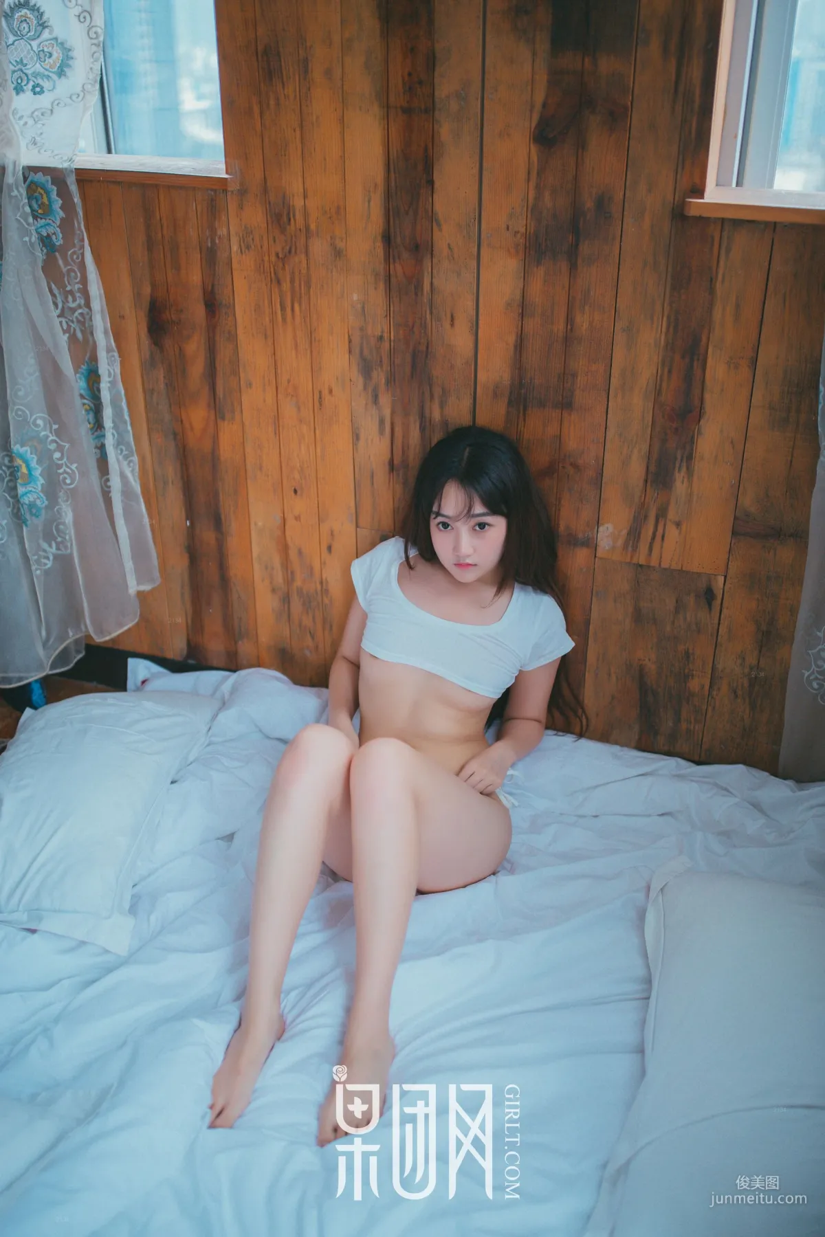 Height and Face and Figure, Perfect Girl Next Door Surprise Debut! [Girlt] Xiong Chuan Ji Xin No.017 Photo Set photo 32