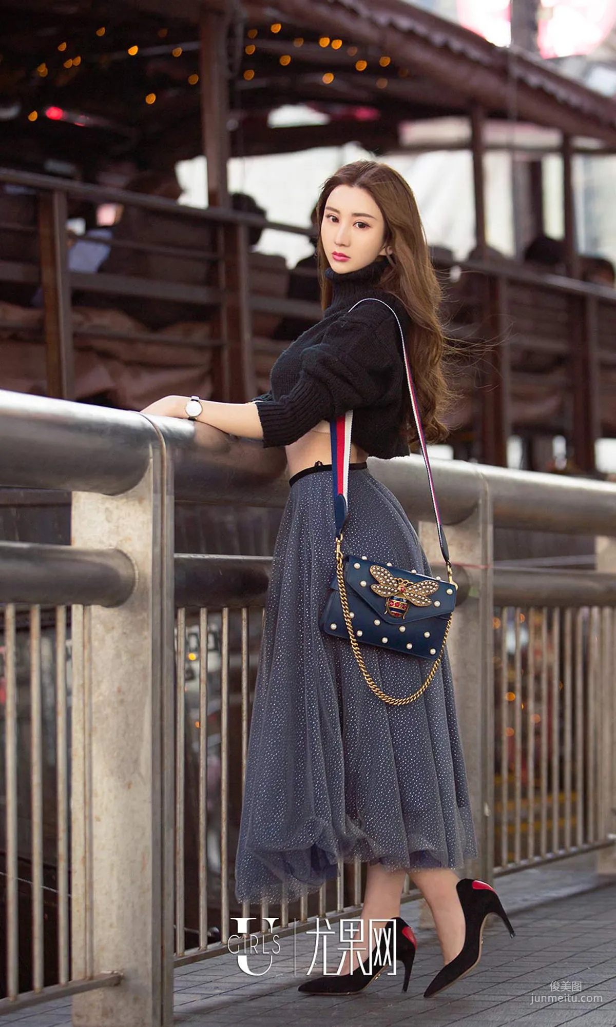 Cheng Zi 'Meeting Love at the Corner' [Ugirls App Ai Youwu] No.1045 Photo Set photo 11