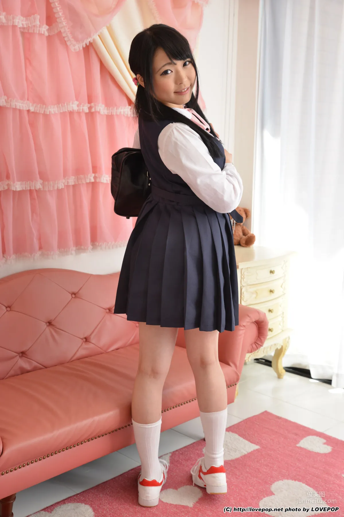 [LovePop] Yui Kawagoe Yui Kawagoe Student Temptation Photo Set photo 7