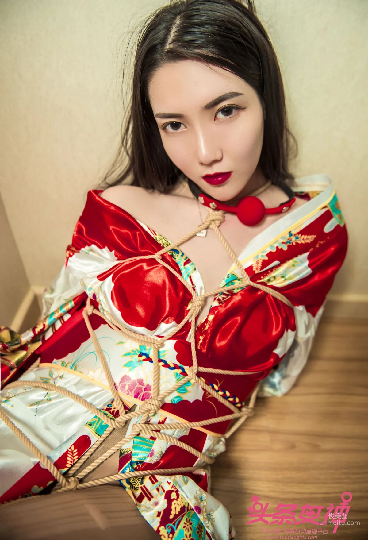 Feng Xuejiao "The Charm of Kimono" [TouTiao Goddess] Photo Set photo 59