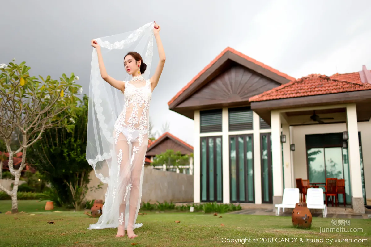Meng Qiqi Irene, Delicate Curves Under Different Styles of Clothing [Candy] VOL.056 Photo Set photo 16