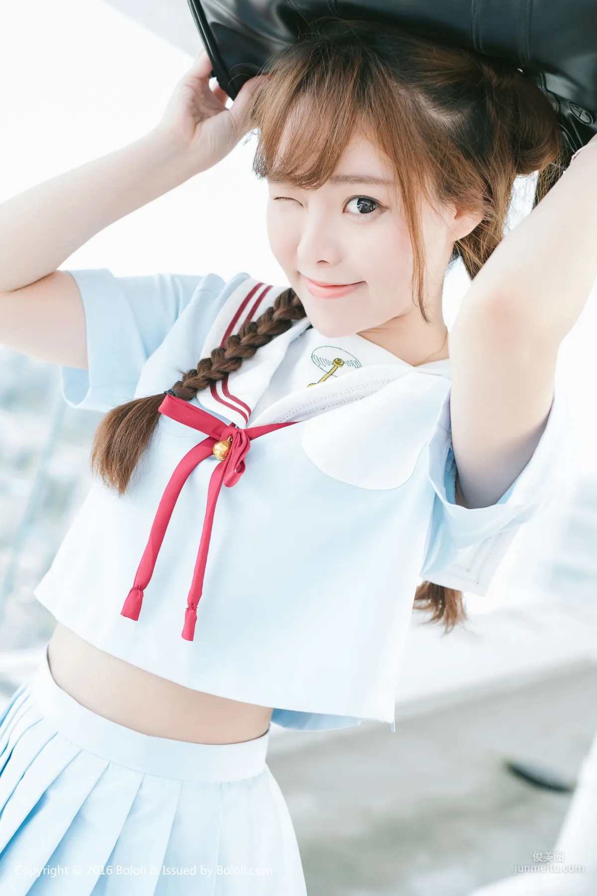 柳侑绮《日系校服少女》 [激萌文化Kimoe] Vol.025 寫真集 29