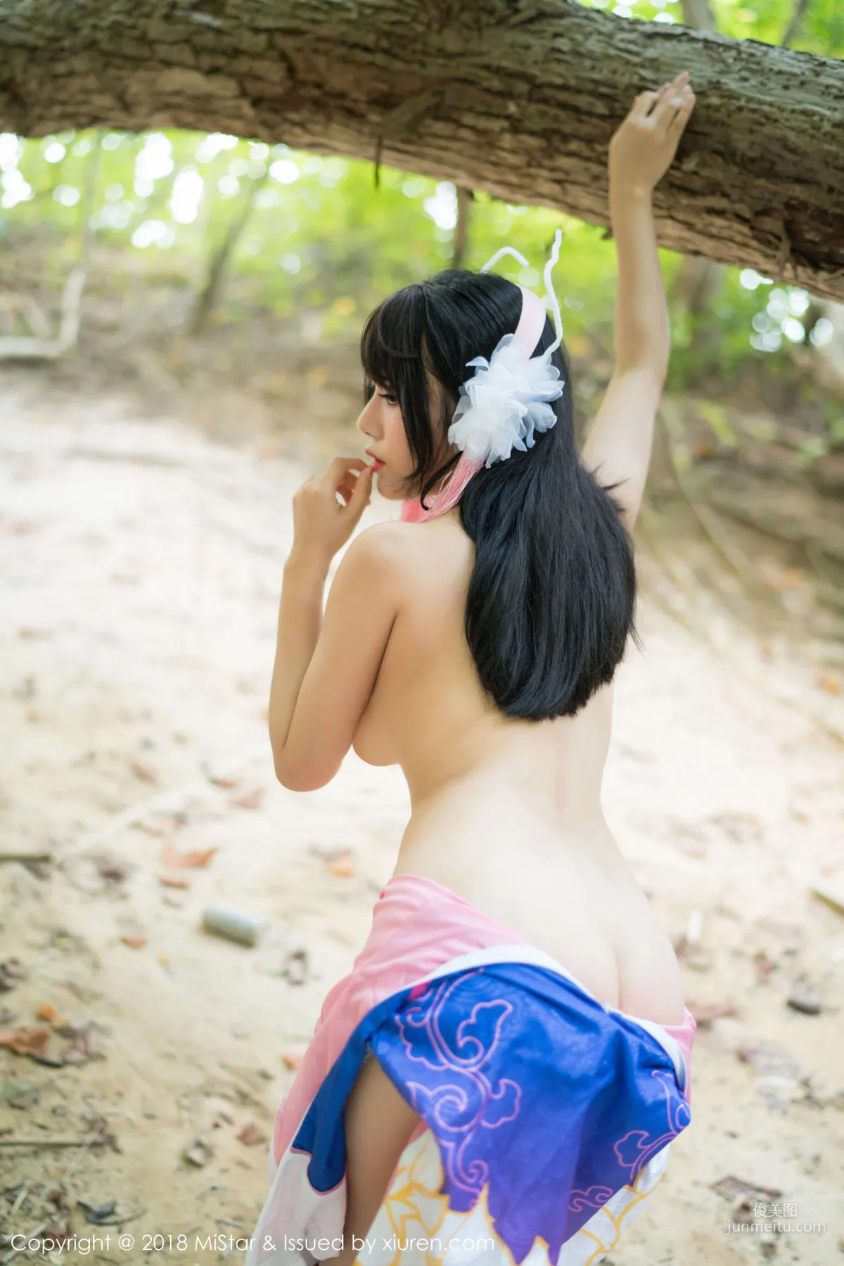 Dou Douliang Outdoor Shoot COS Mai Shiranui and DVA [MiStar] VOL.215 Photo Set photo 46