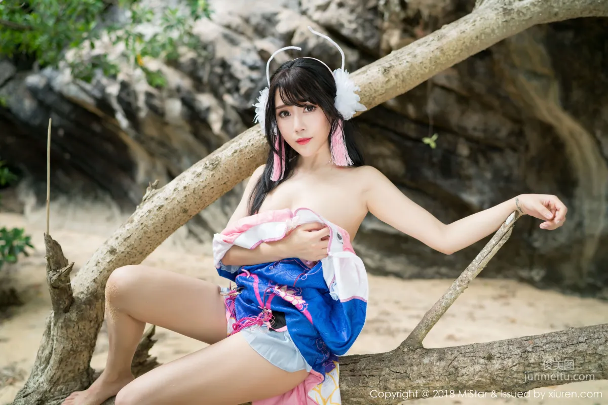 Dou Douliang Outdoor Shoot COS Mai Shiranui and DVA [MiStar] VOL.215 Photo Set photo 40