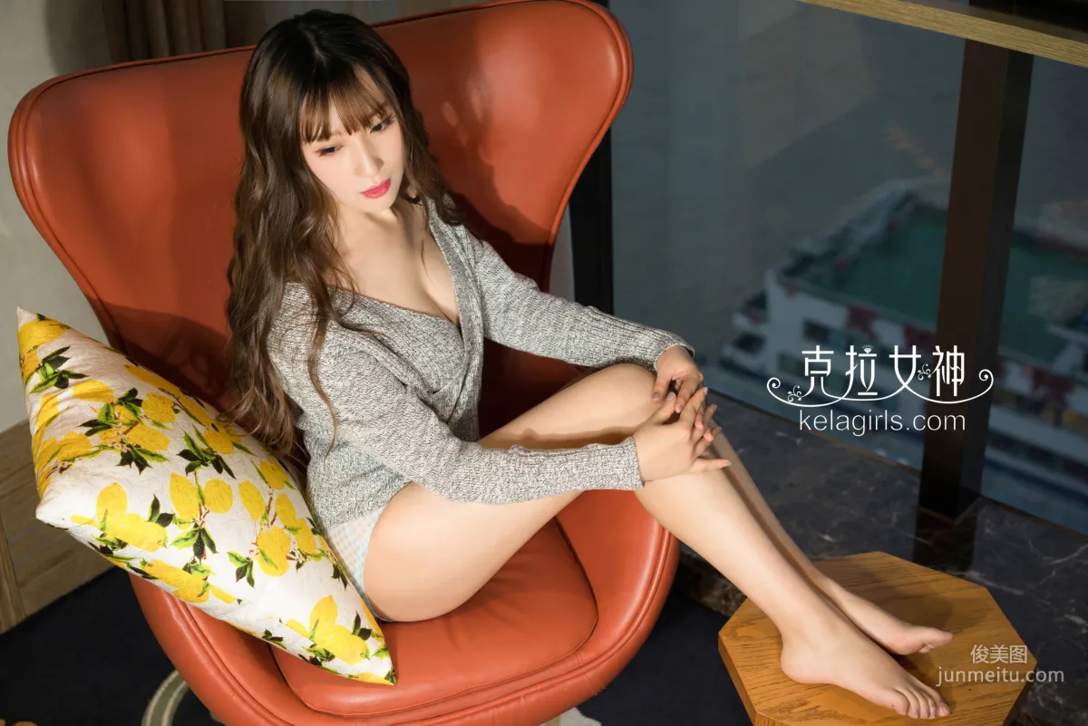 丹丹《御姐美足》 [克拉女神Kelagirls] 写真集2