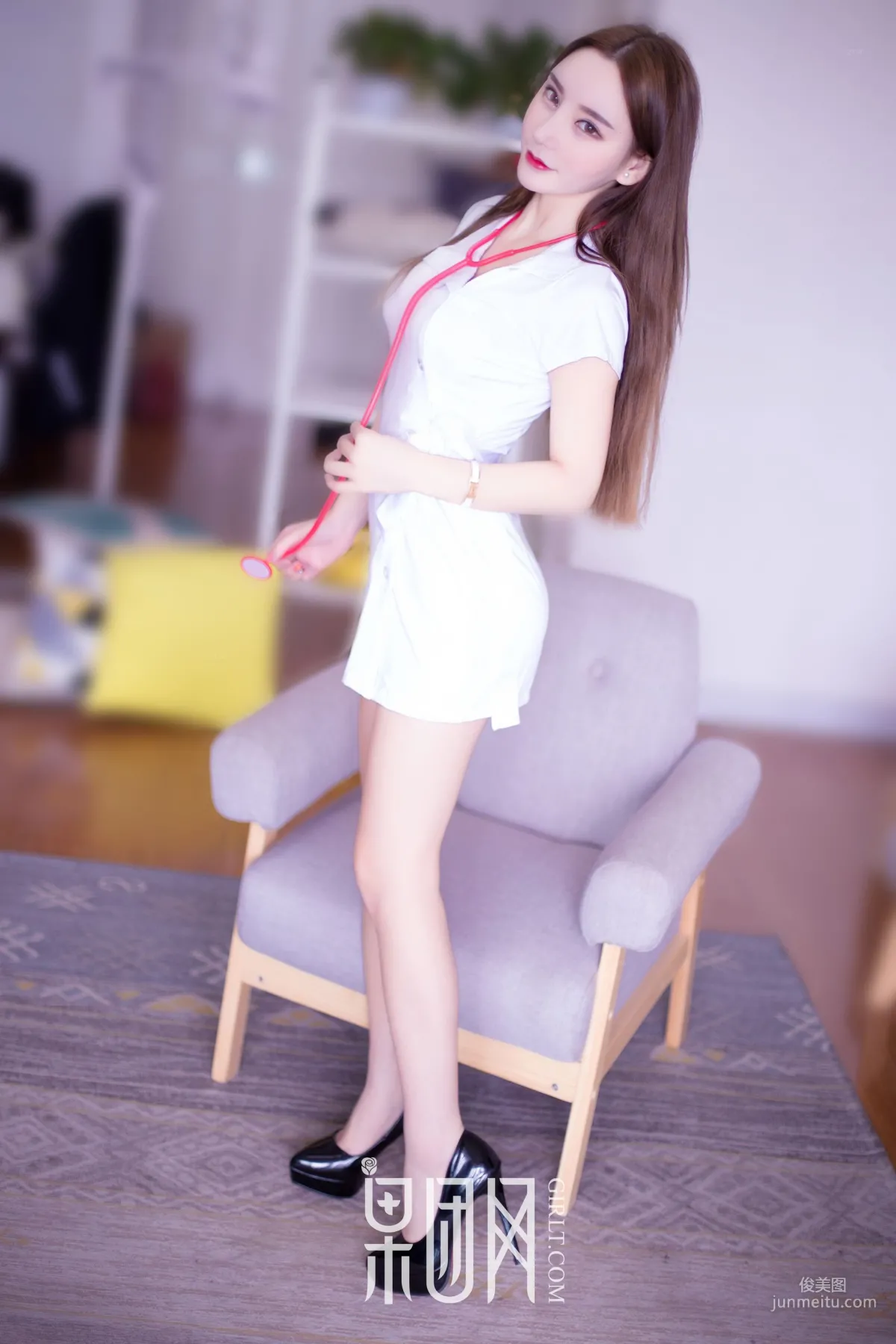 周于希《妖豔美麗》 [果團Girlt] No.123 寫真集 24