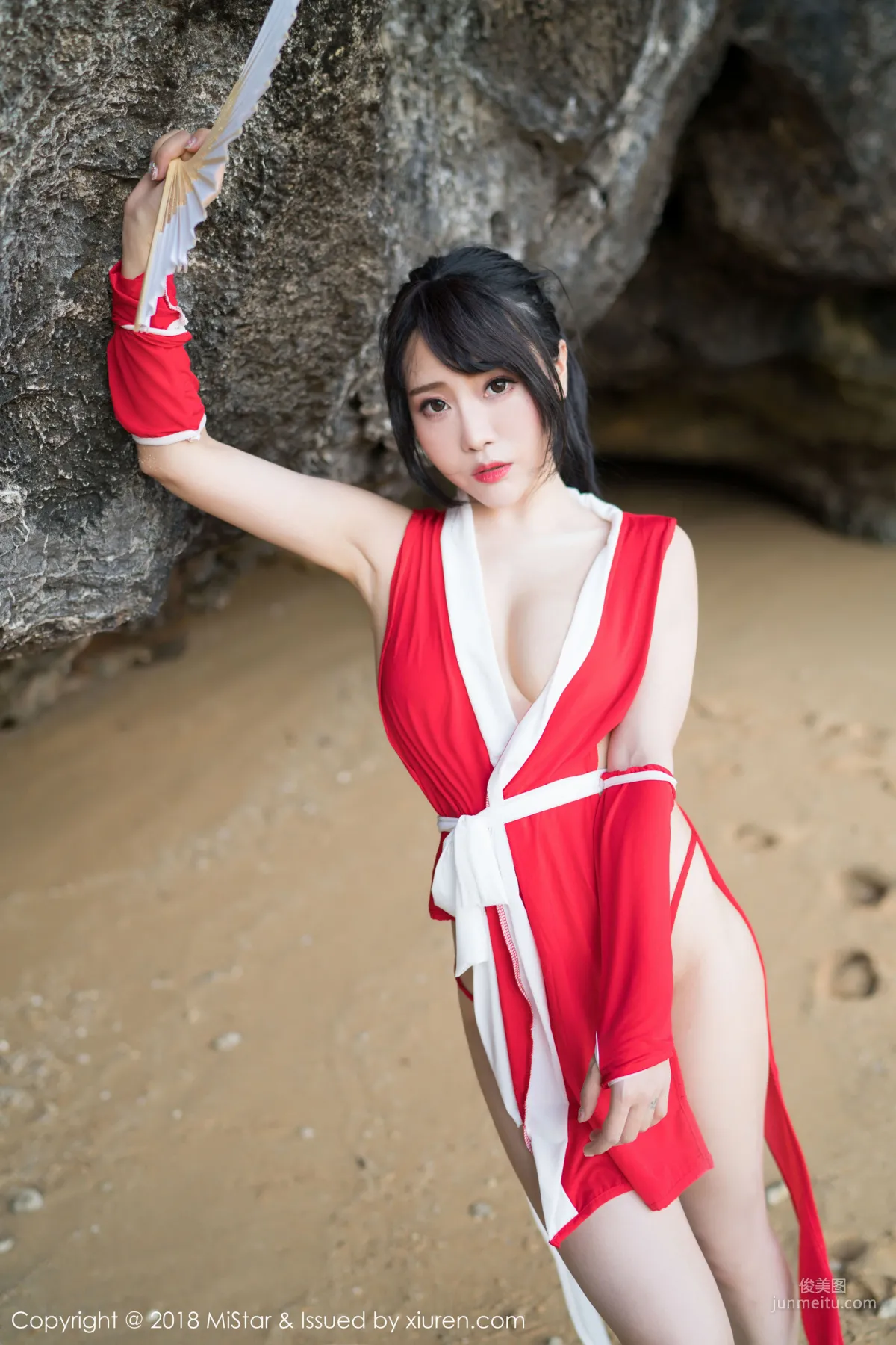 Dou Douliang Outdoor Shoot COS Mai Shiranui and DVA [MiStar] VOL.215 Photo Set photo 7