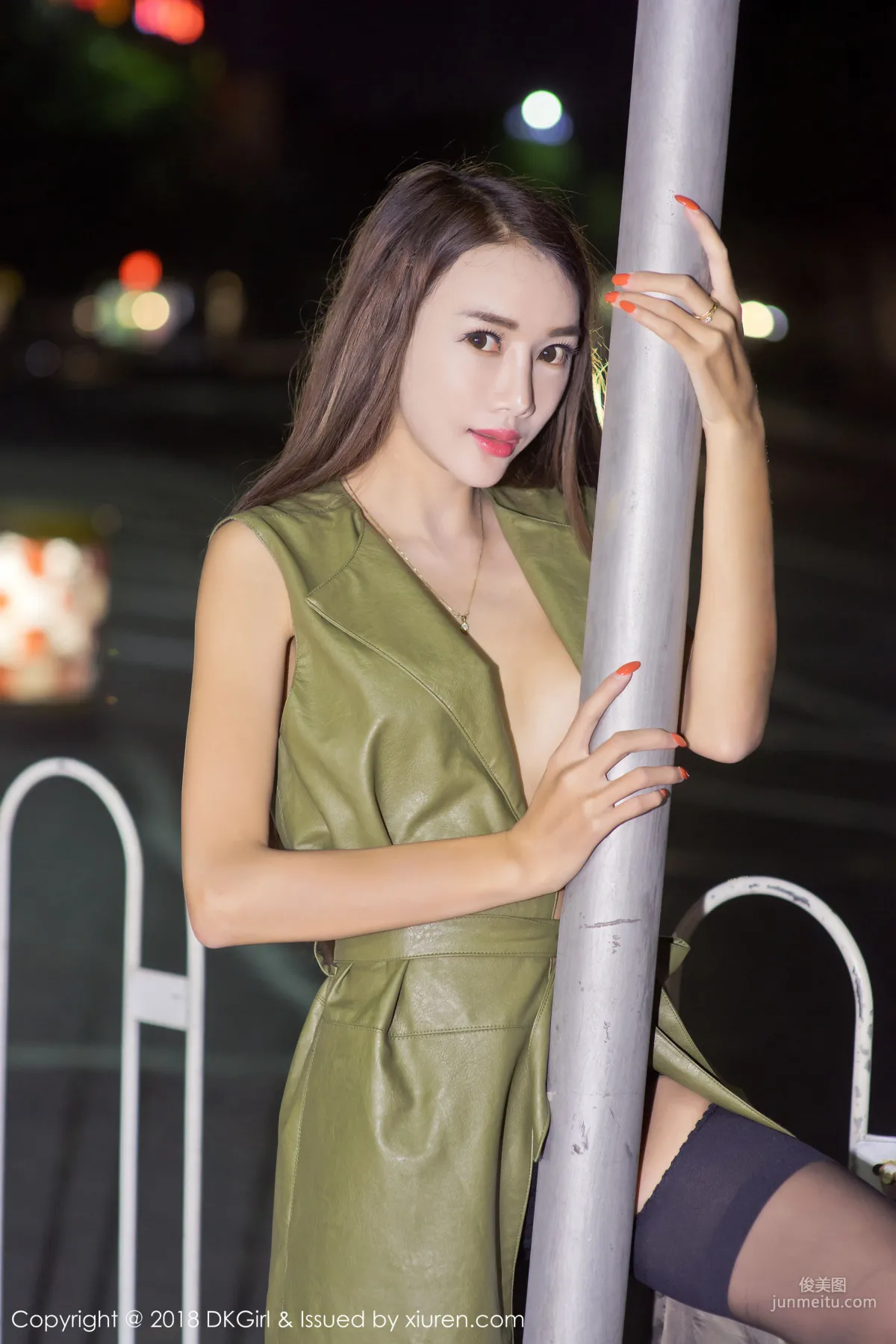 Jiexier jessie Big Bust Beauty Guangzhou Night Exposure [DKGirl] Vol.059 Photo Set photo 25